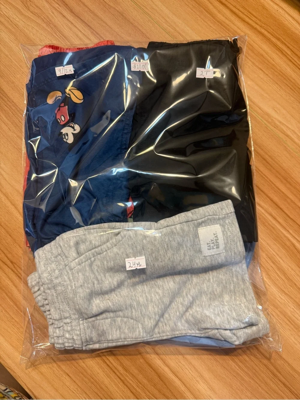 Kids Pull-On Shorts-9/12M, 24M, 2T